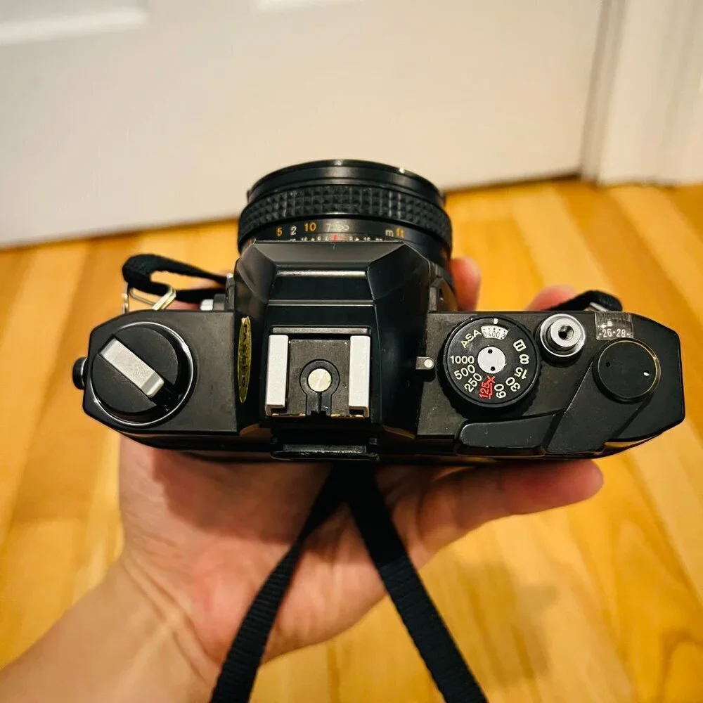 KONICA 35mm SLR Auto Flex TC Vintage Camera - Picture 7 of 16